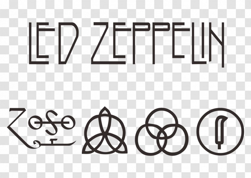 Led Zeppelin IV Logo - Heart - Rock Band Transparent PNG