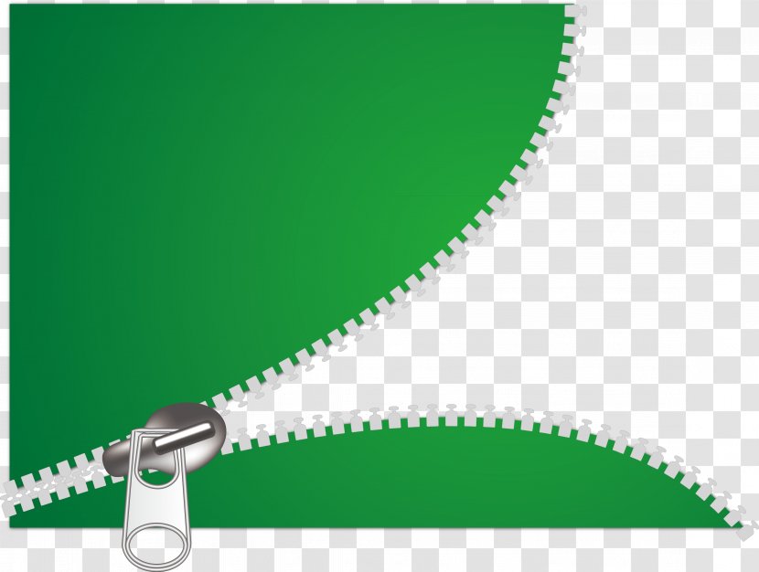 Green & Red Zipper Android Clip Art - Presentation - Creative Transparent PNG