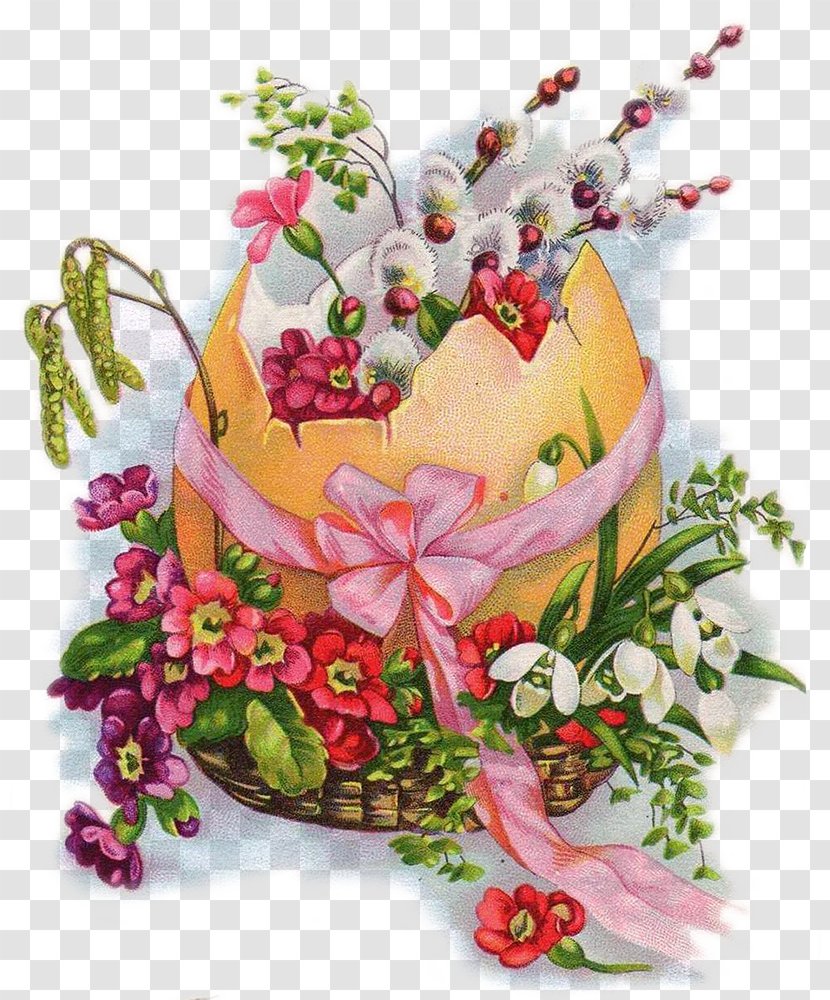Easter Paskha Paschal Greeting Animaatio - Floral Design Transparent PNG