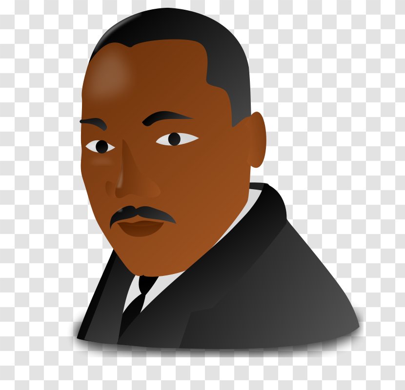 Martin Luther King Jr. Day Pine Island: Van Horn Public Library African-American Civil Rights Movement Clip Art - African American - Mlk Silhouette Transparent PNG