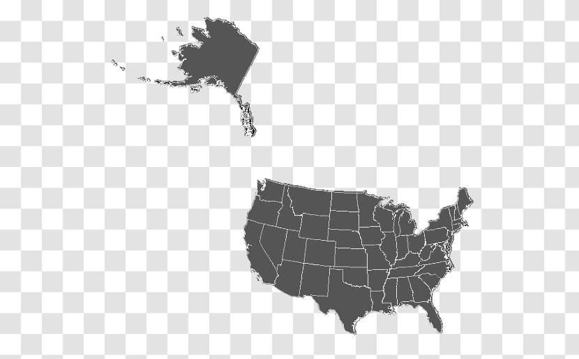 United States Blank Map Stock Photography - Royaltyfree Transparent PNG