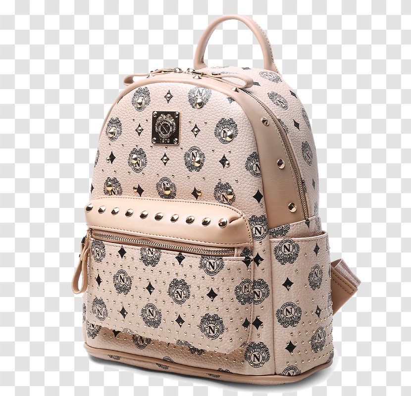 Backpack Handbag Pattern - Orange-white Transparent PNG