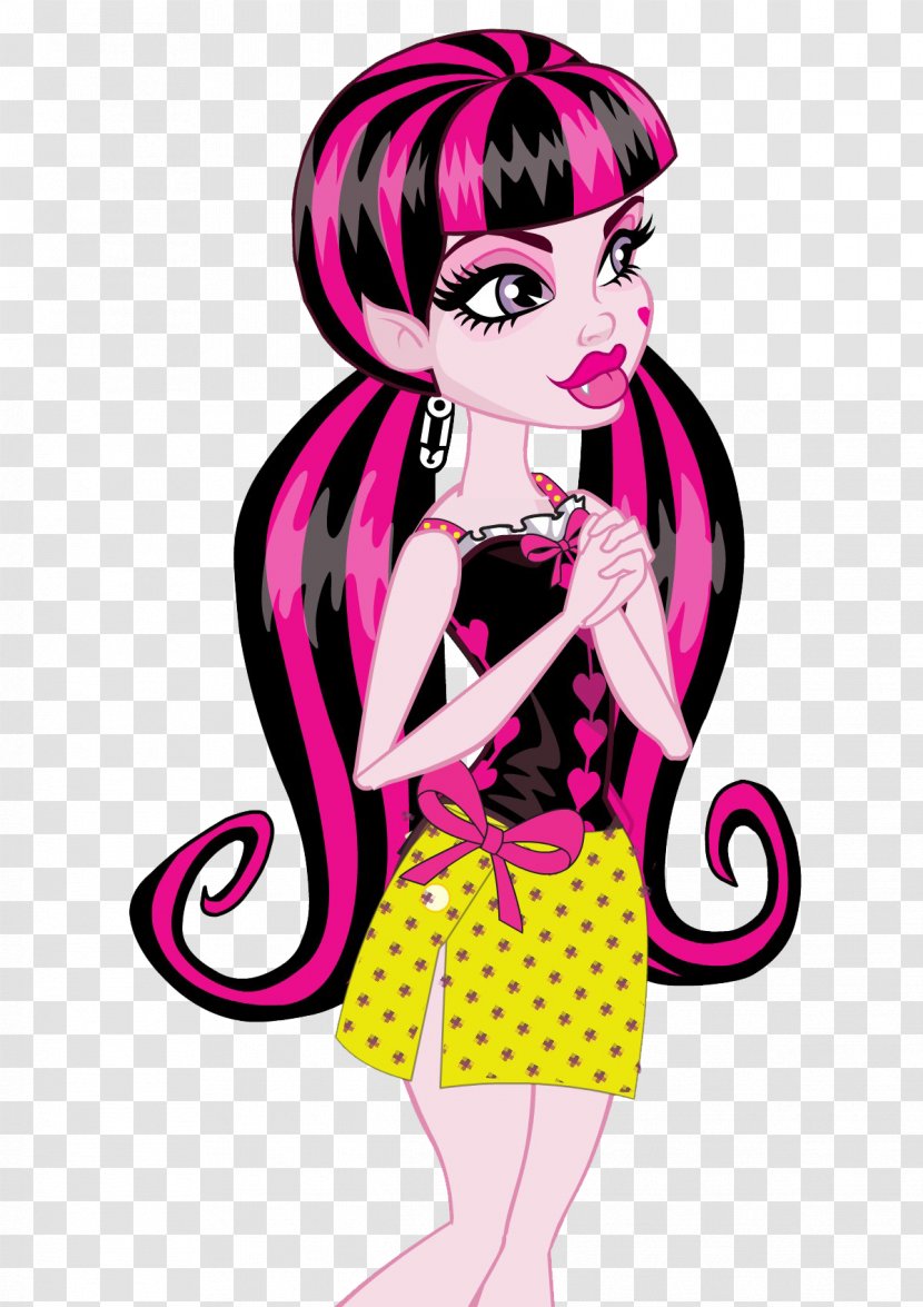 Draculaura MONSTER High ラグーナ・ブルー ドール (Monste... Barbie Skelita Calaveras - Cartoon Transparent PNG