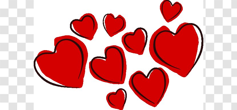 Heart Valentines Day Clip Art - Frame - Cliparts Transparent PNG