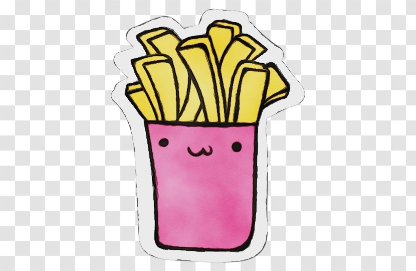 French Fries - Cartoon - Junk Food Fried Transparent PNG
