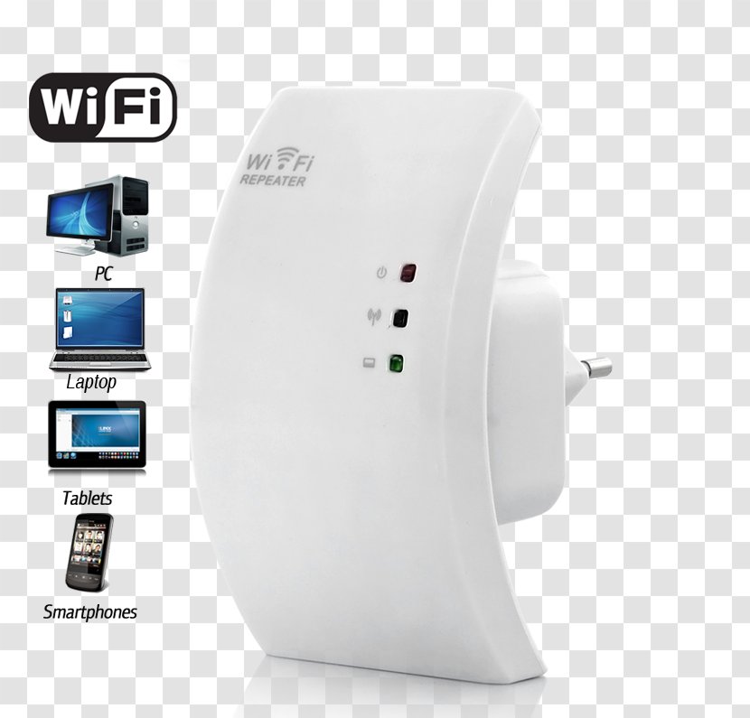 Wireless Repeater Access Points Wi-Fi - Signal Transparent PNG