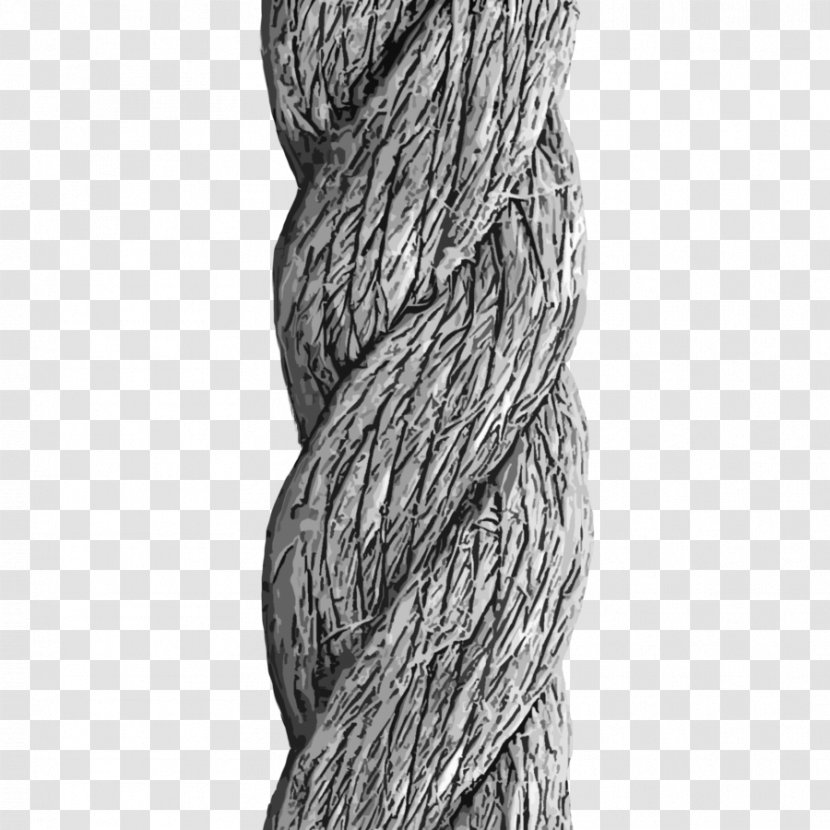 Rope Yarn Wool Twine Drawing - Wire Transparent PNG