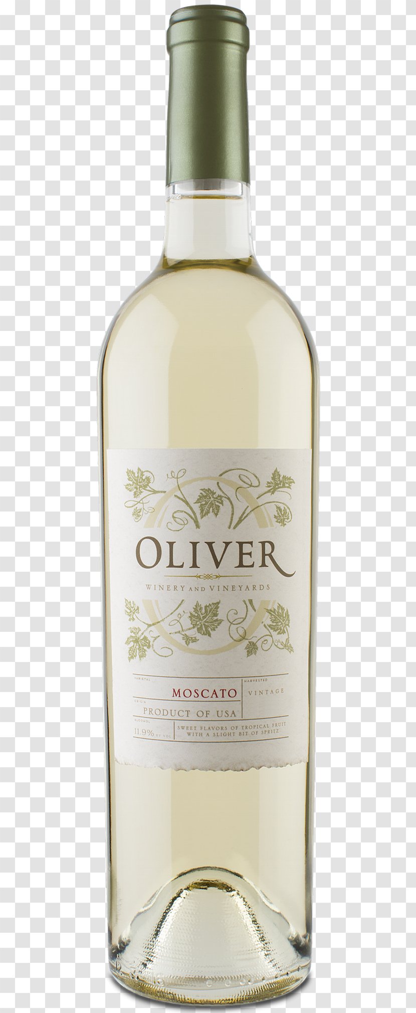 Liqueur Moscato D'Asti Oliver Winery Muscat - Top View Orange Juice Transparent PNG