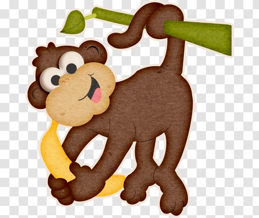 Monkey Zoo Safari Jungle Clip Art - Animal Transparent PNG