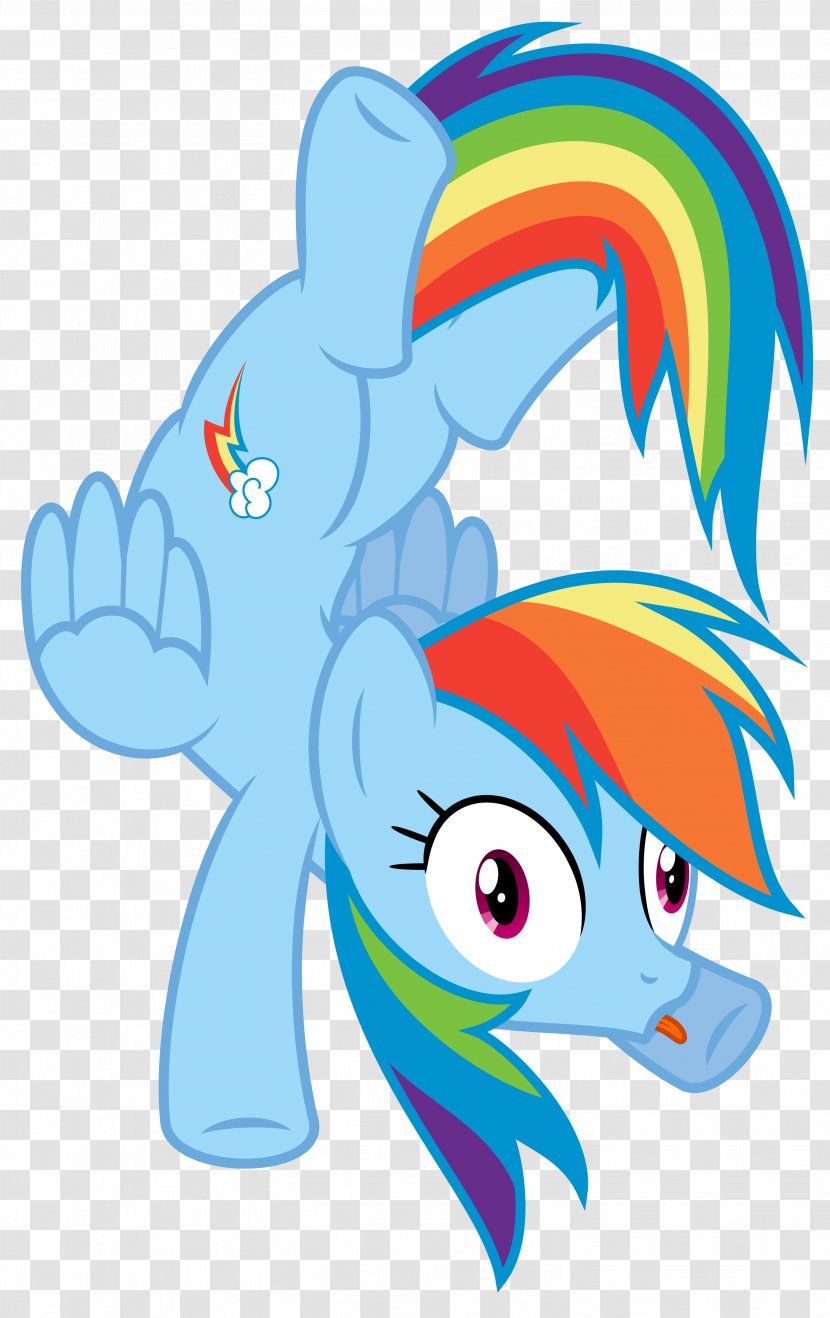 Derpy Hooves Pony Pegasus Rainbow Dash Illustration - Organism Transparent PNG