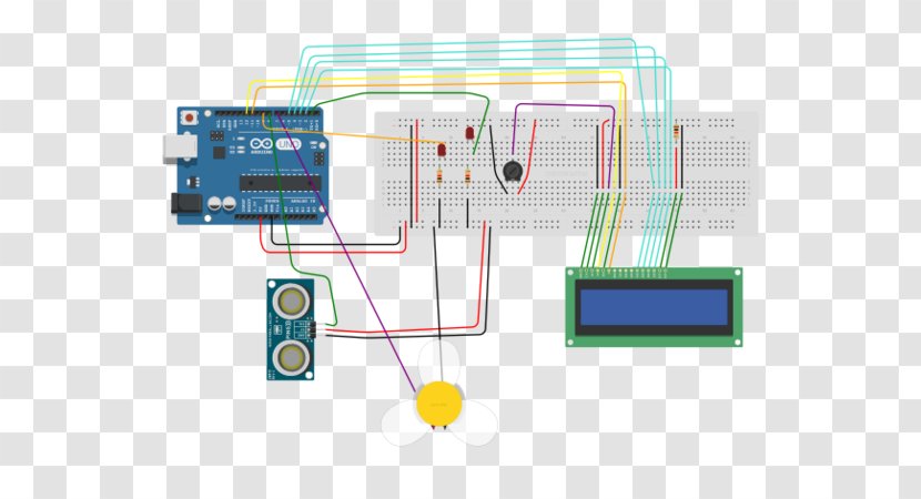 Microcontroller Electronics Engineering Electronic Component - Measure Distance Transparent PNG