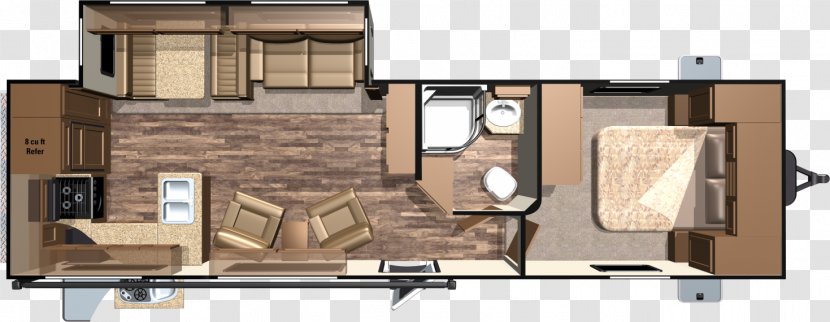Campervans Caravan Light Trailer Fifth Wheel Coupling - Floor Plan Transparent PNG