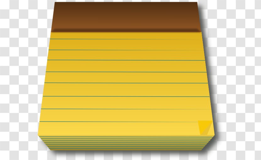 Paper Post-it Note Notebook Clip Art - Small Notepad Cliparts Transparent PNG