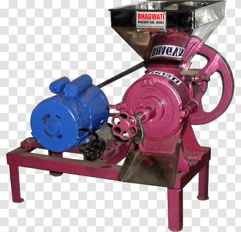 Dal Bhagwati Engineering Works Electric Generator Machine Crusher - Hydraulics - Kaju Transparent PNG