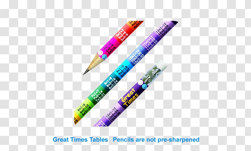 Pens Pencil Smiley Eraser - Office Supplies Transparent PNG