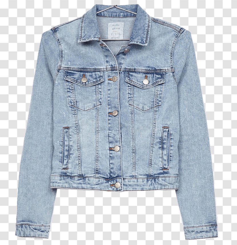 Denim Jean Jacket Robe T-shirt - Tshirt Transparent PNG