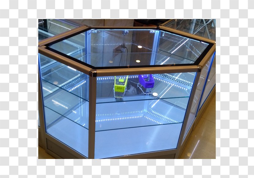 Table Glass Display Case Countertop Cabinetry Transparent PNG