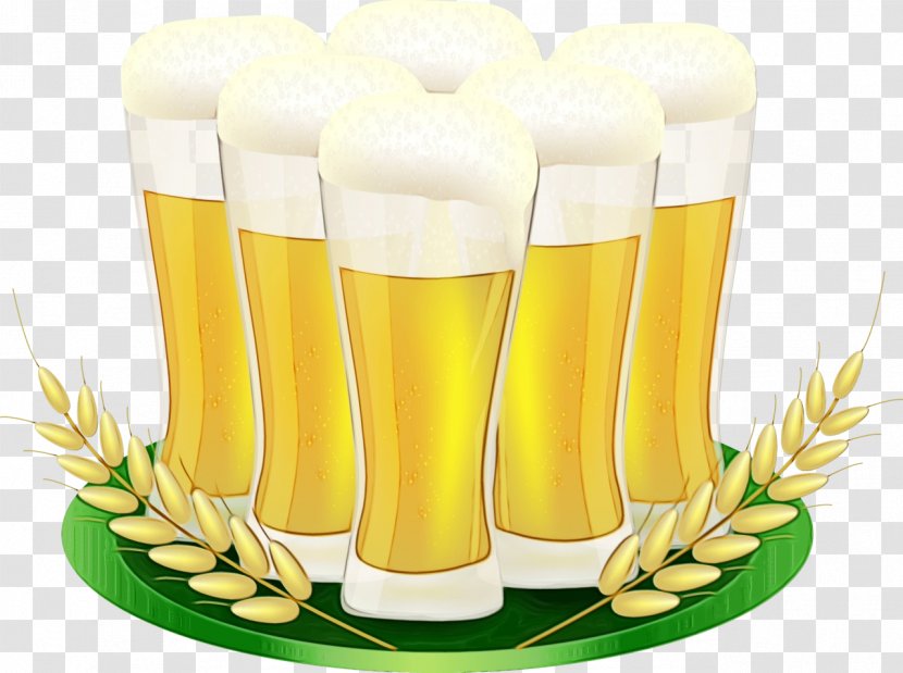 Beer Cartoon - Glass - Drink Pint Transparent PNG