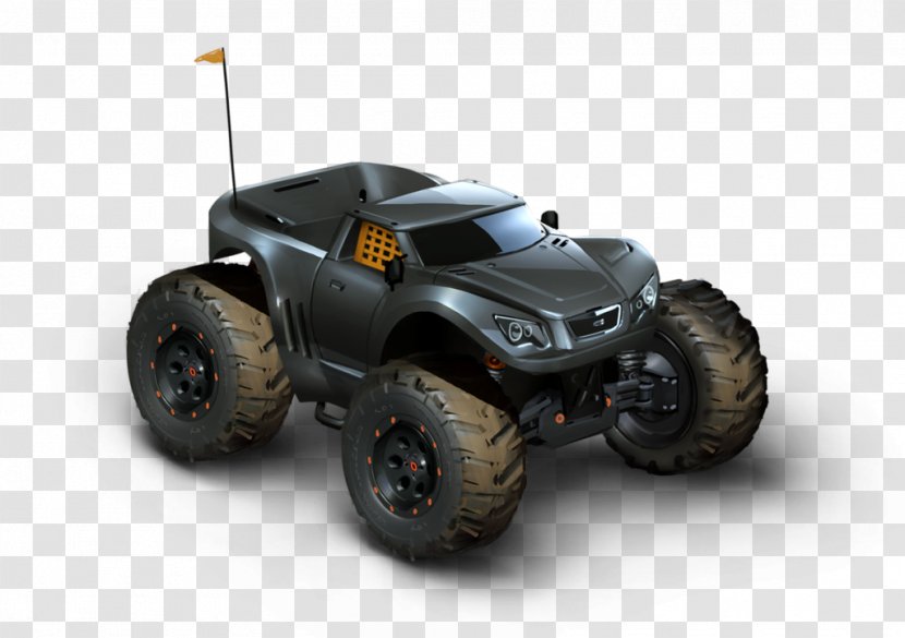 Car Motor Vehicle Tires Off-road Trophy Truck - Toy Transparent PNG