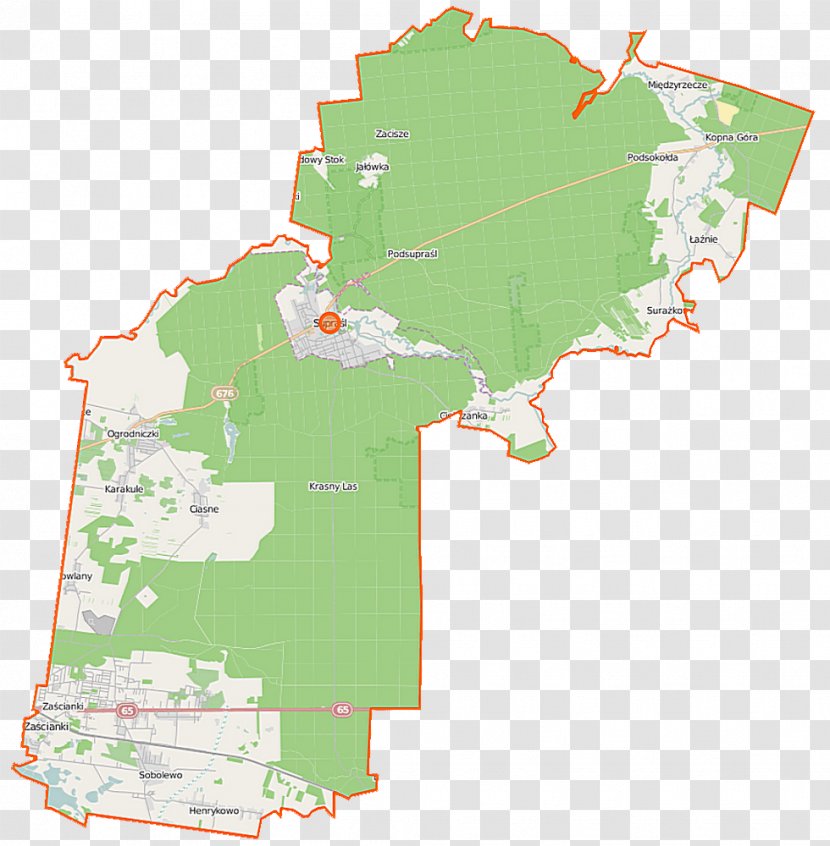 Grabówka, Białystok County Zielona, Gmina Supraśl Izoby Orthodox Monastery - Land Lot - Bangladesh Map Transparent PNG