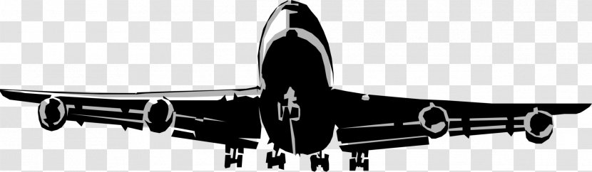 Airplane Landing Wide-body Aircraft Airbus - Widebody - Landed Vector Transparent PNG