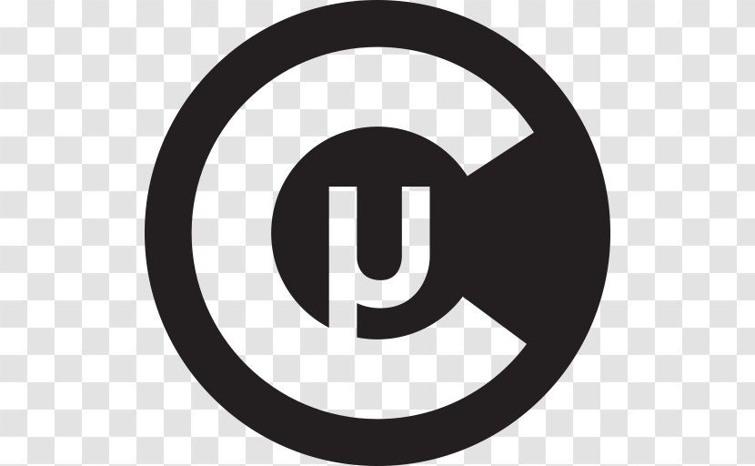 Public Domain Mark Creative Commons Copyright Symbol - Black And White - H5 Interface App Micro-page Transparent PNG