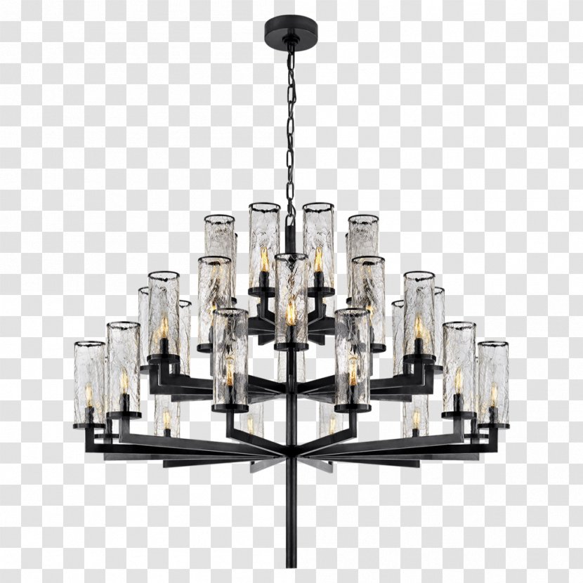 Chandelier Lighting Light Fixture Visual Comfort Probability - Glass Transparent PNG