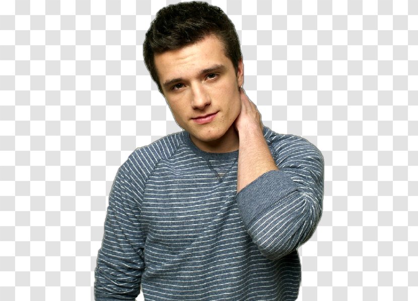 Josh Hutcherson Pick-up Line Actor The Hunger Games School - Forehead Transparent PNG