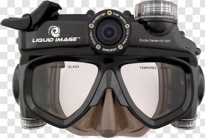 Video Cameras Diving & Snorkeling Masks Underwater Scuba - Goggles - Camera Transparent PNG