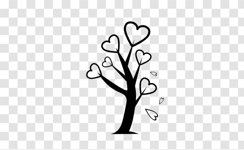 Heart Tree - Watercolor Transparent PNG