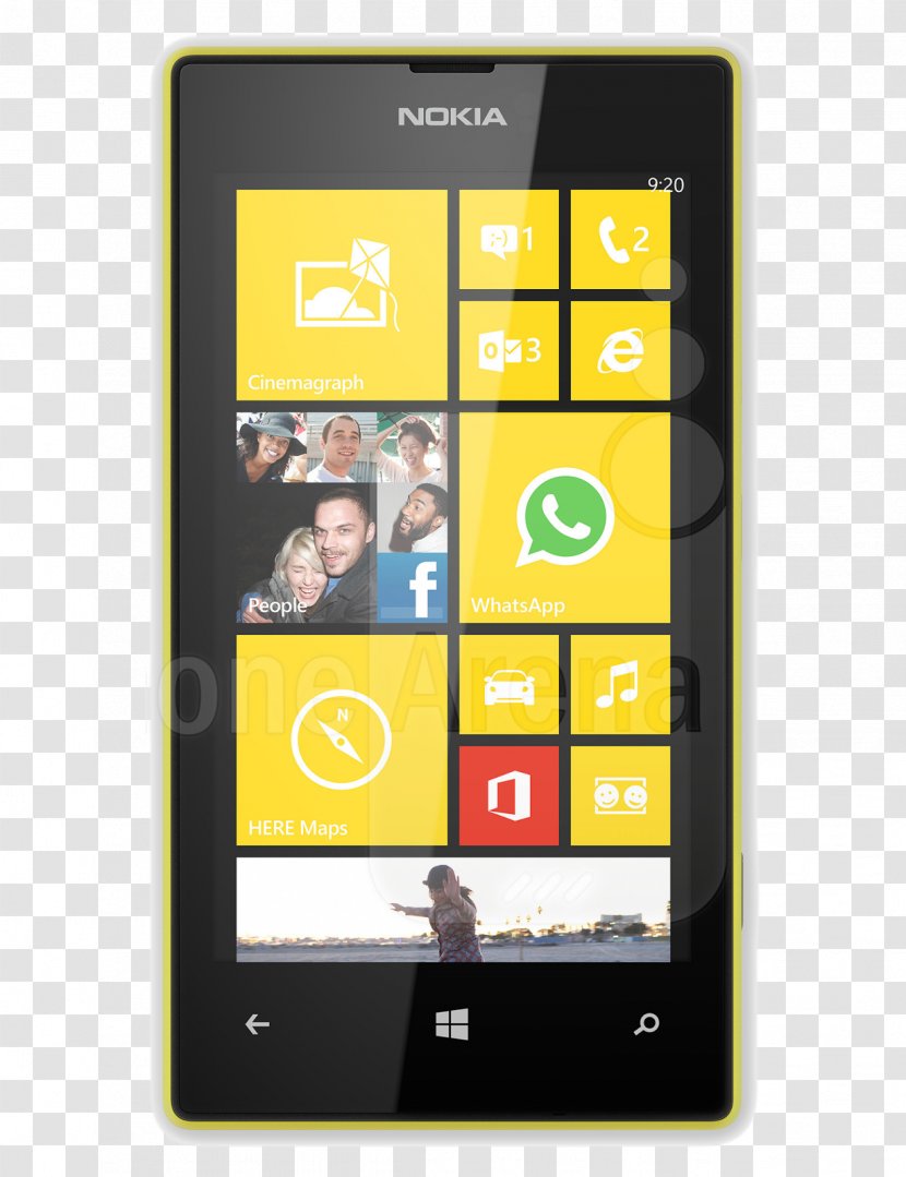 Smartphone Feature Phone Nokia Lumia 525 諾基亞 - Mobile Phones Transparent PNG