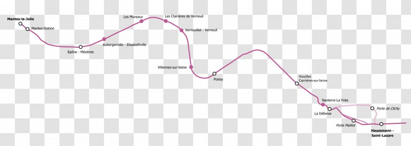 RER E Gare De L'Est Noisy-le-Sec D'Haussmann – Saint-Lazare Île-de-France Tramway Line 11 Express - Rer - Map Transparent PNG