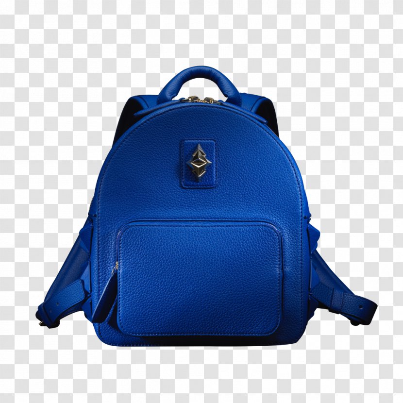 Handbag Blue Backpack Leather - Luggage Bags Transparent PNG