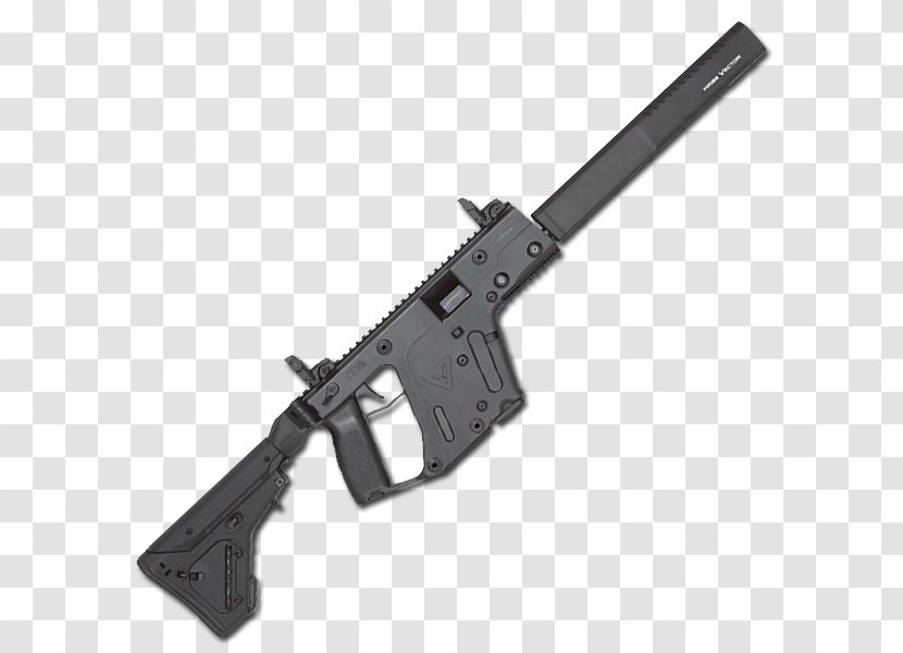 KRISS Vector Barrel Shroud Gun Firearm .45 ACP - Heart - Nerf Kriss Transparent PNG