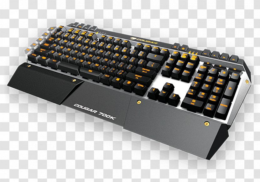 Computer Keyboard Gaming Keypad Gamer Electrical Switches - Technology Supplies Transparent PNG