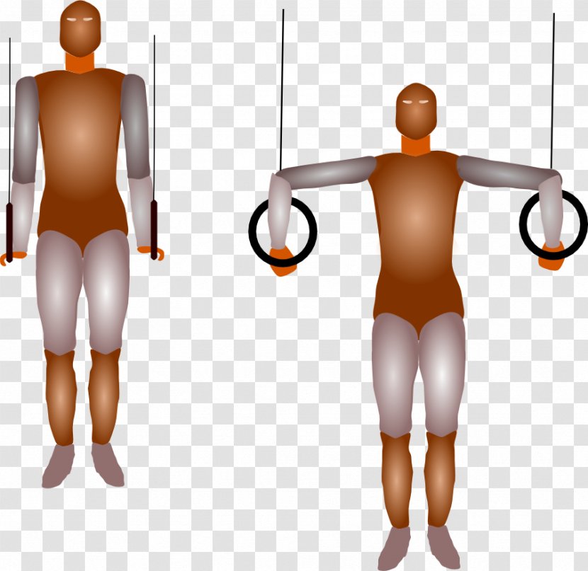 Hip Hand Dip Pull-up Human Body - Silhouette Transparent PNG