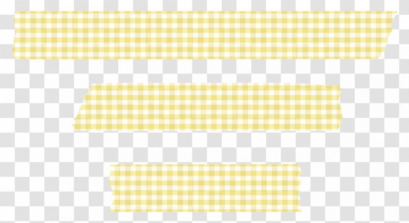 Line Material Pattern - Rectangle - Yellow Tape Transparent PNG