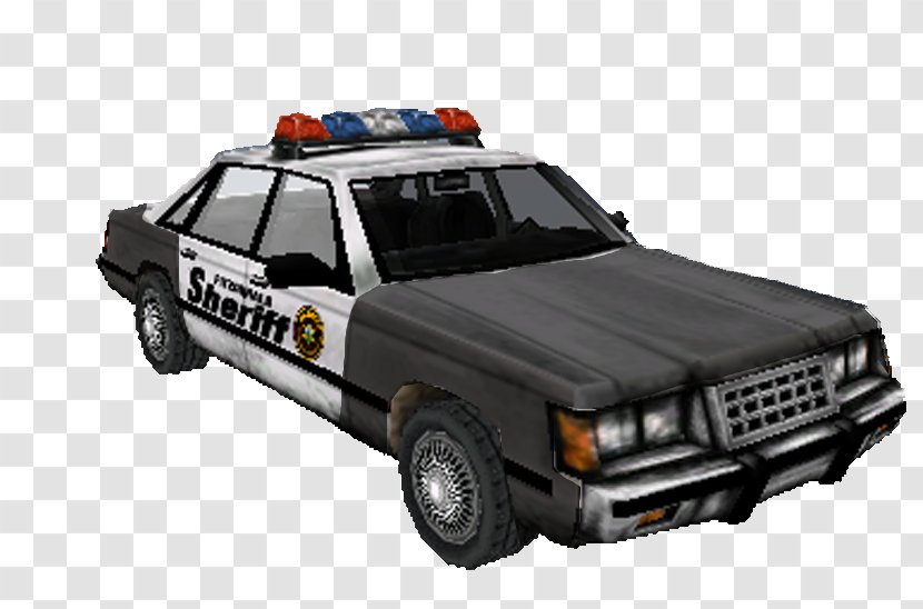 Grand Theft Auto: San Andreas Police Car Vehicle Vice City - Model Transparent PNG
