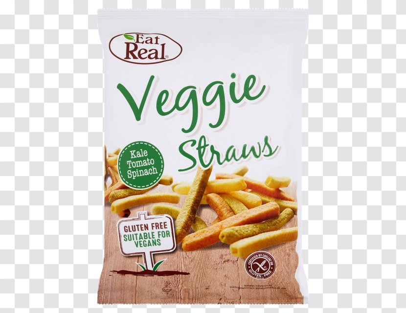 Potato Chip Vegetable Kale Tomato - Vegetarian Food - No Straws Transparent PNG