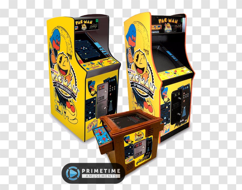 Arcade Cabinet Ms. Pac-Man & Galaga Dimensions - Video Game - Ms Pacman Transparent PNG