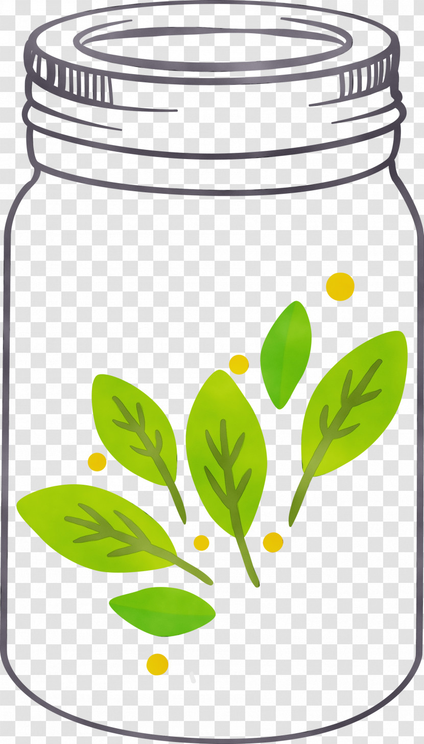 Flower Leaf Yellow Line Tree Transparent PNG
