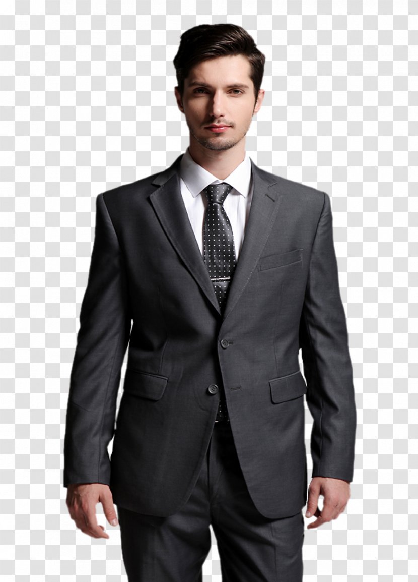 Suit Clothing Tailor Jacket Shirt - Jakkupuku - Men's Cliparts Transparent PNG