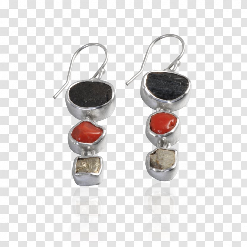 Earring Silver Gemstone Jewelry Design Transparent PNG