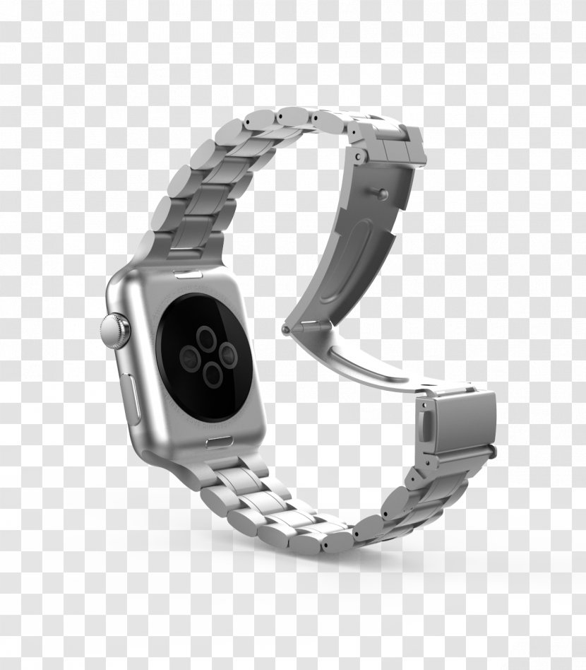Watch Strap Apple Stainless Steel Clock - Series 1 Transparent PNG