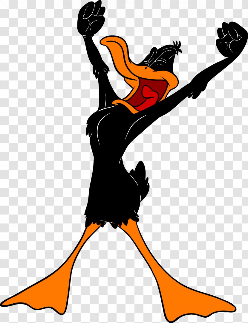 Daffy Duck Bugs Bunny Donald Porky Pig Tweety - Silhouette - DUCK Transparent PNG