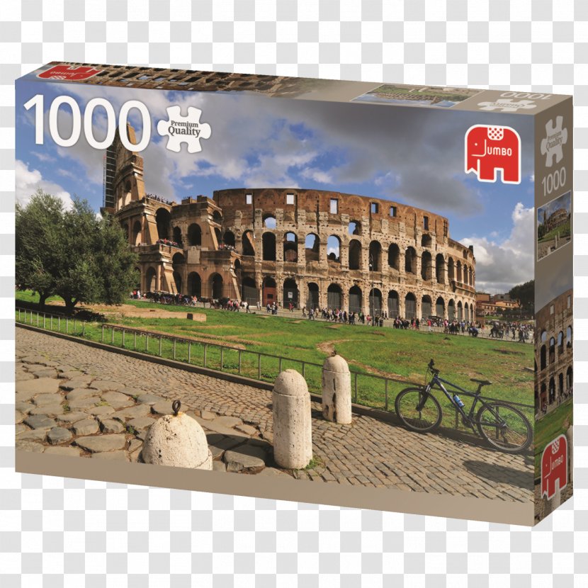 Colosseum Jigsaw Puzzles Jumbo Game - Tourism Transparent PNG
