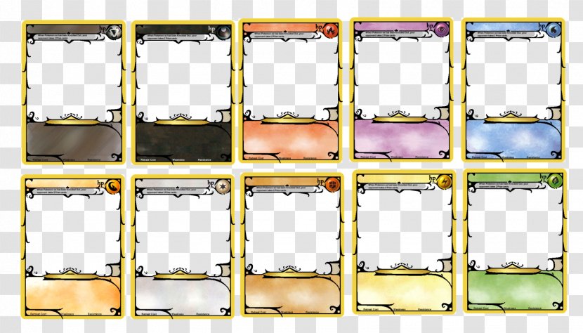 Pokémon Trading Card Game Magic: The Gathering Playing Collectable Cards - Yellow - Exército Transparent PNG