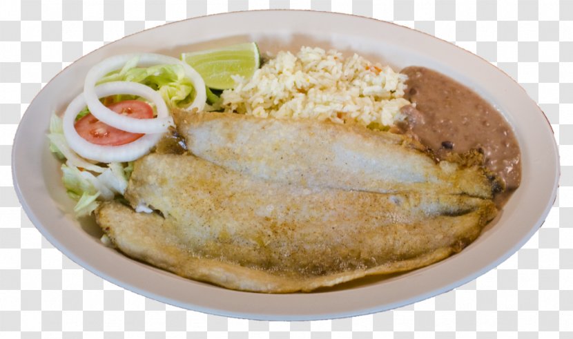 Full Breakfast Fried Fish Asian Cuisine - Recipe - FILETE DE PESCADO Transparent PNG