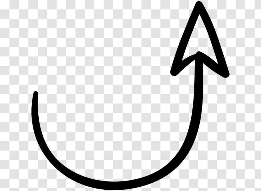 Line Art Arrow - Symbol Transparent PNG