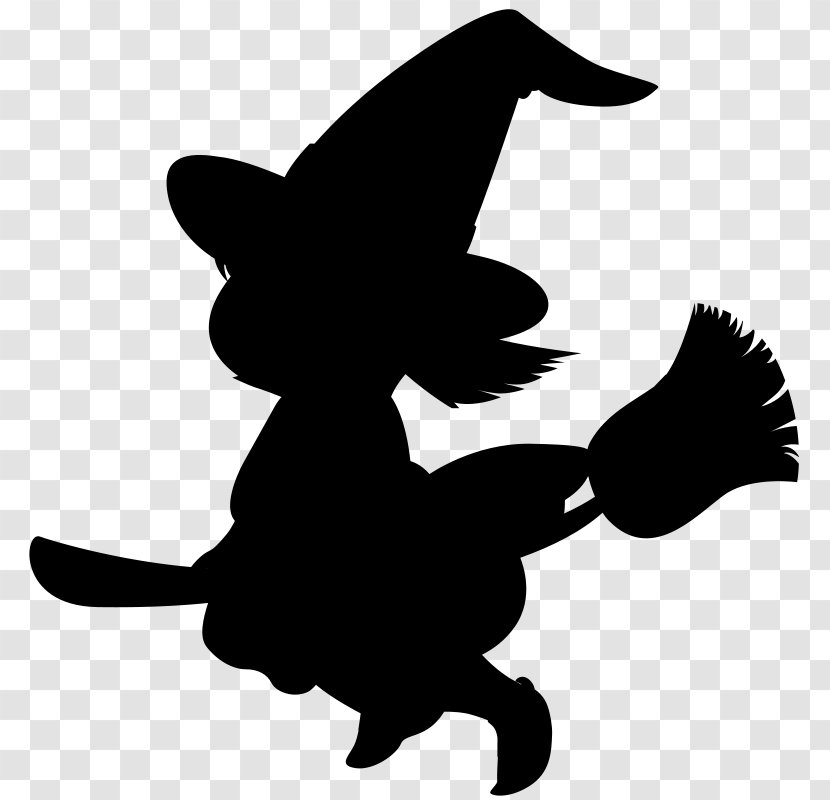 Witchcraft Silhouette Clip Art - Bird Transparent PNG